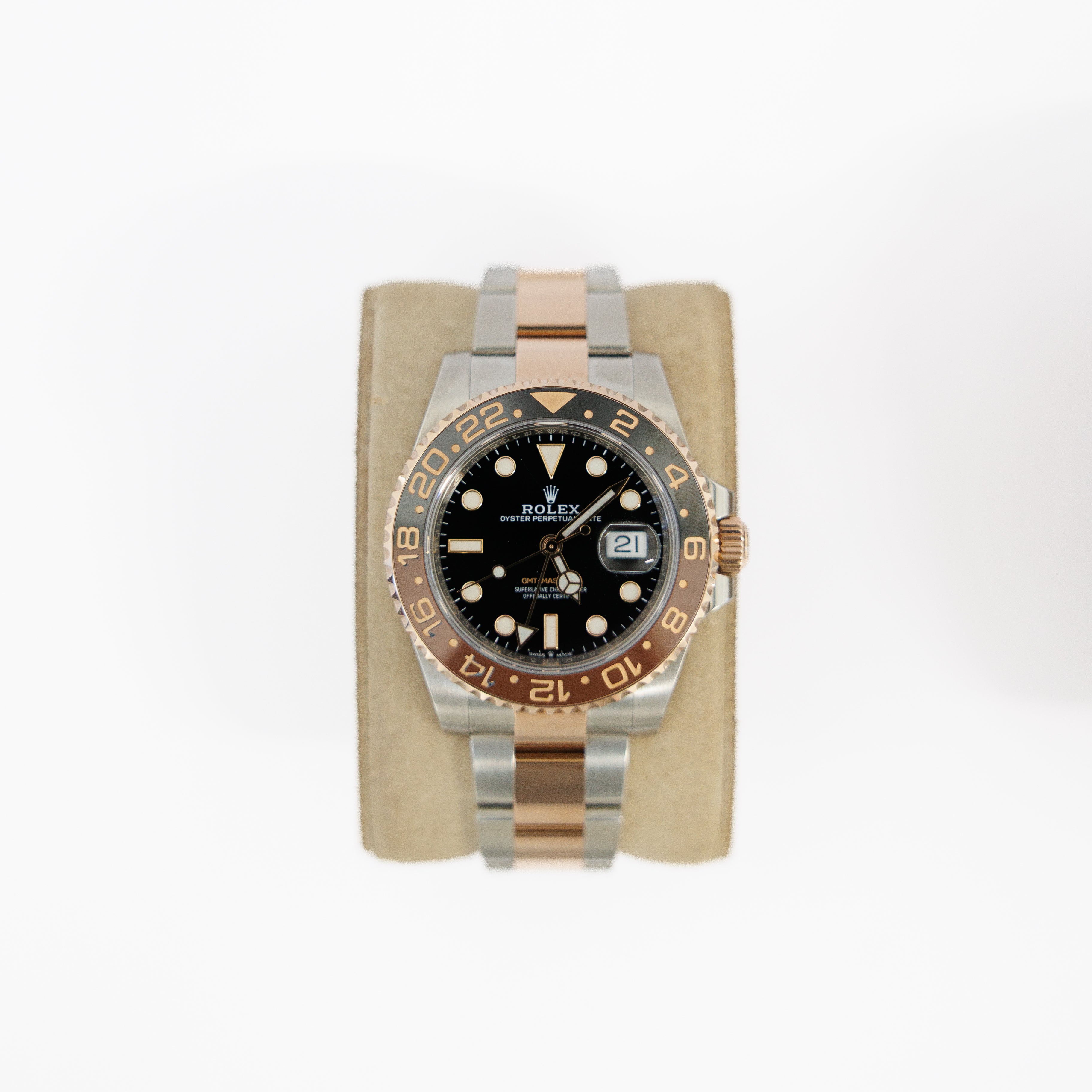 Rolex GMT-Master II Root Beer Steel/ 18KT Rose Gold Ref 126711CHNR 2020 Complete Set
