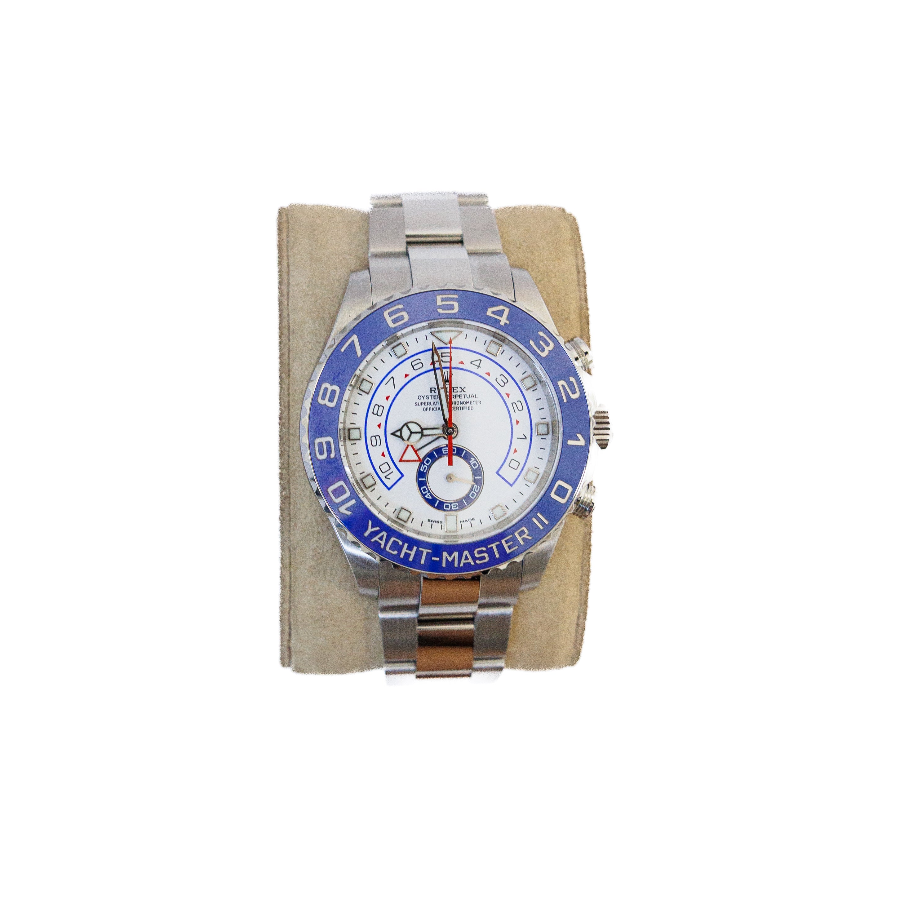 Rolex Yachtmaster II 44mm Stainless Steel Ref 116680 w/ Card 2021