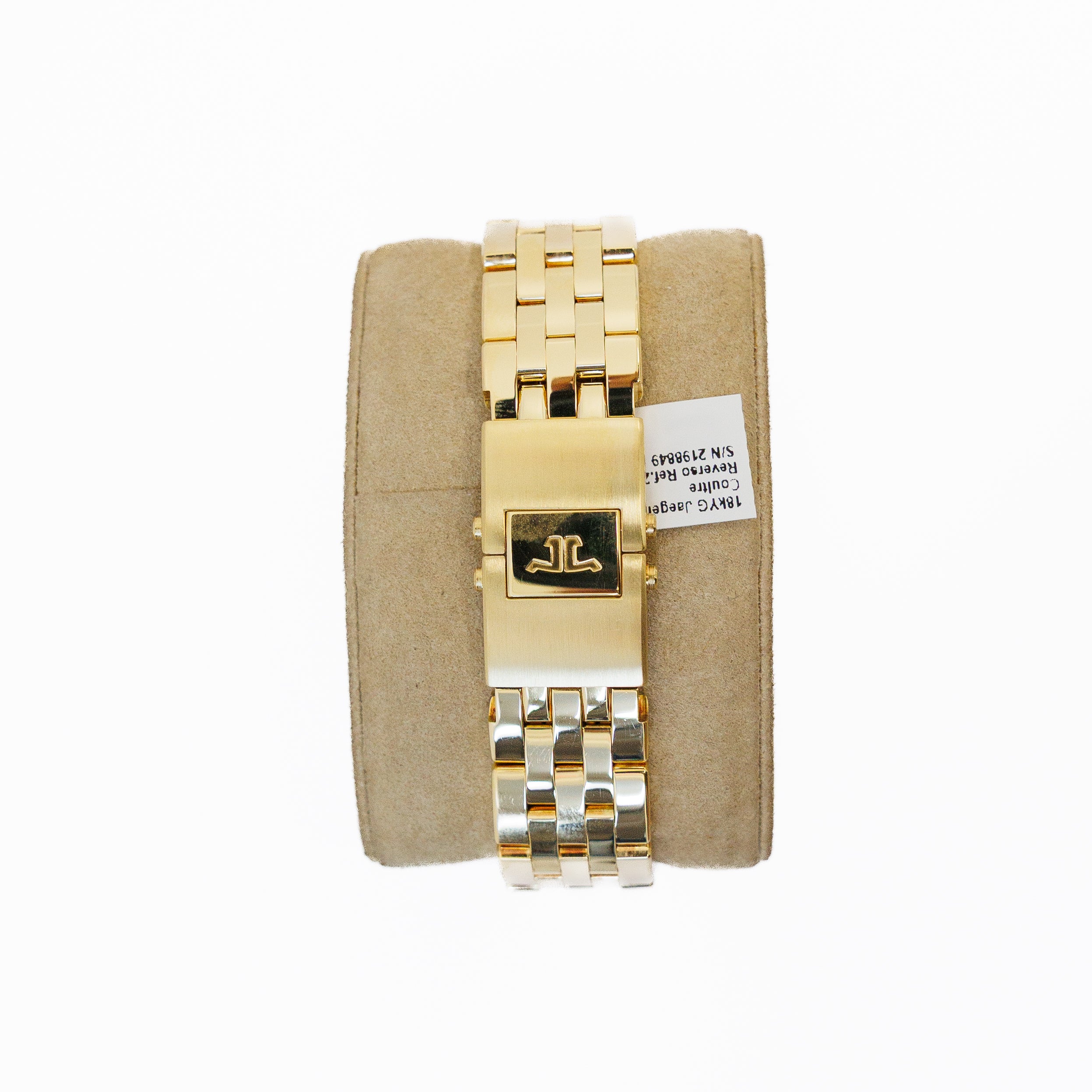 Jaeger Le Coultre Reverso Watch 18KT Yellow Gold Ref 240.1.15