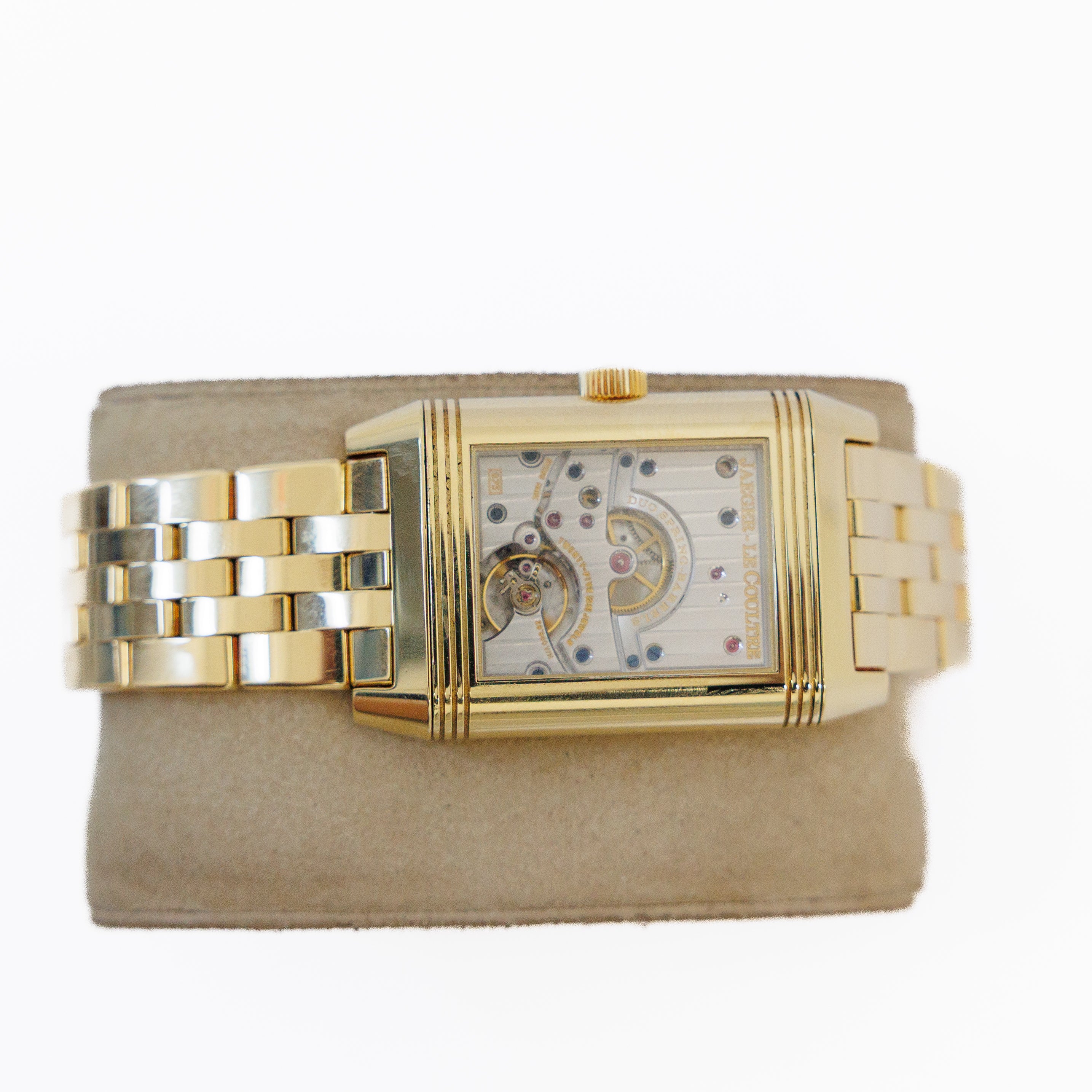 Jaeger Le Coultre Reverso Watch 18KT Yellow Gold Ref 240.1.15
