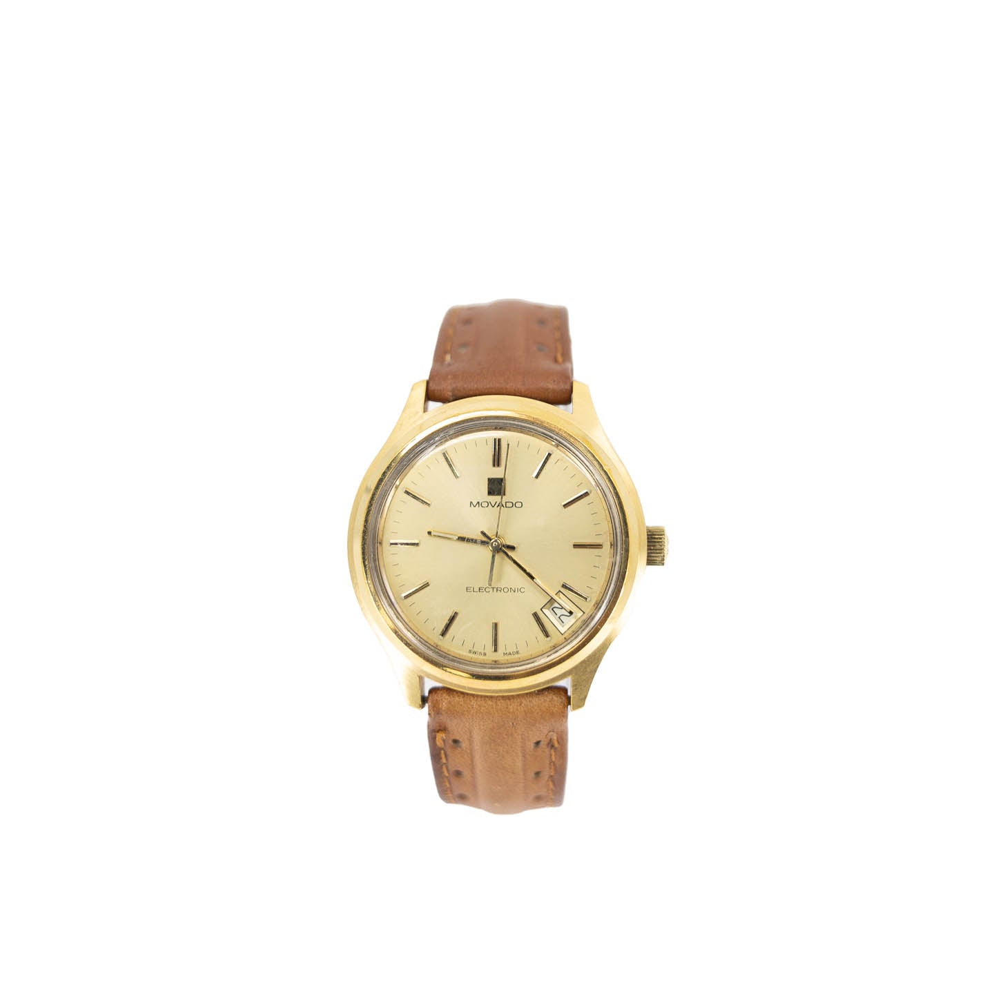 Vintage 1970s Zenith Movado Electronic 36.5mm