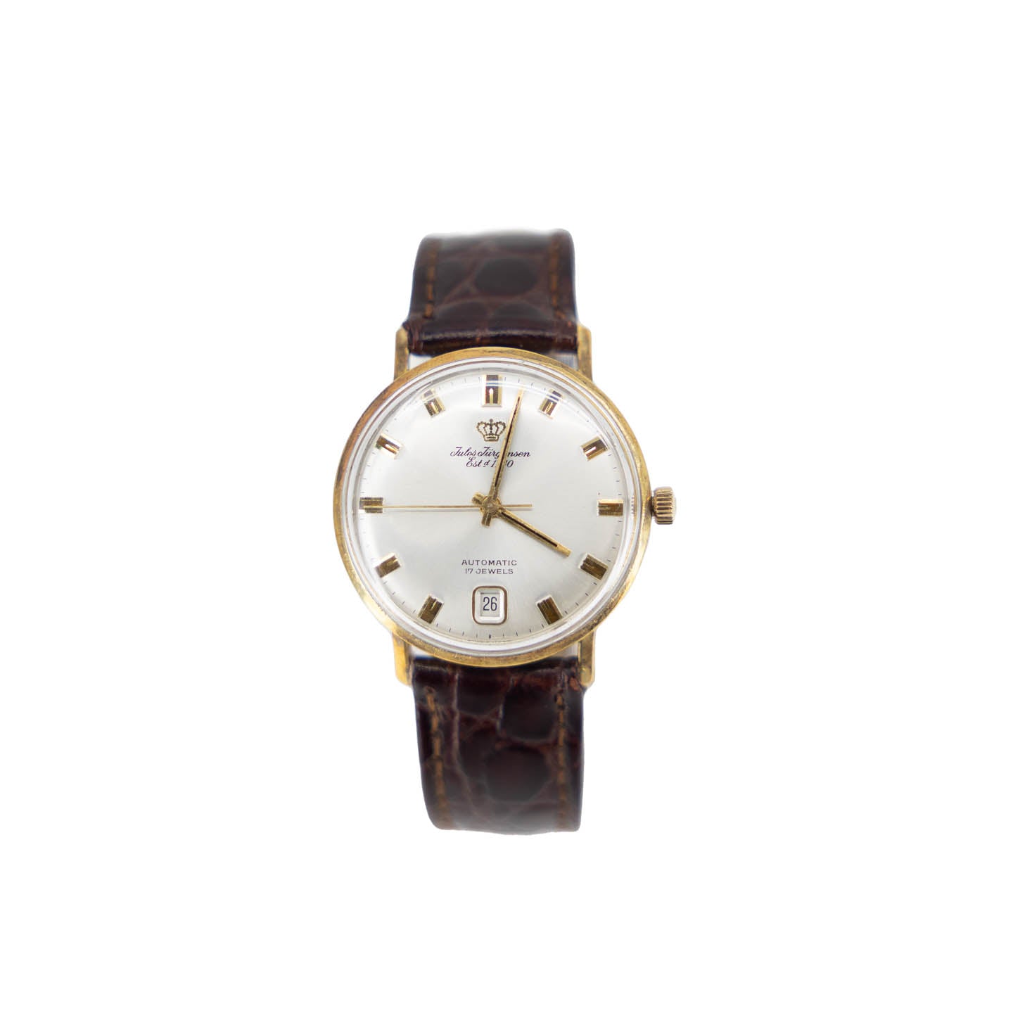 Jules jurgensen watch 17 jewels sale