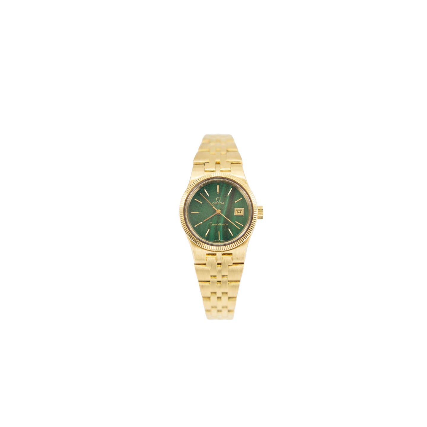 Vintage Omega Constellation Green Dial 25mm