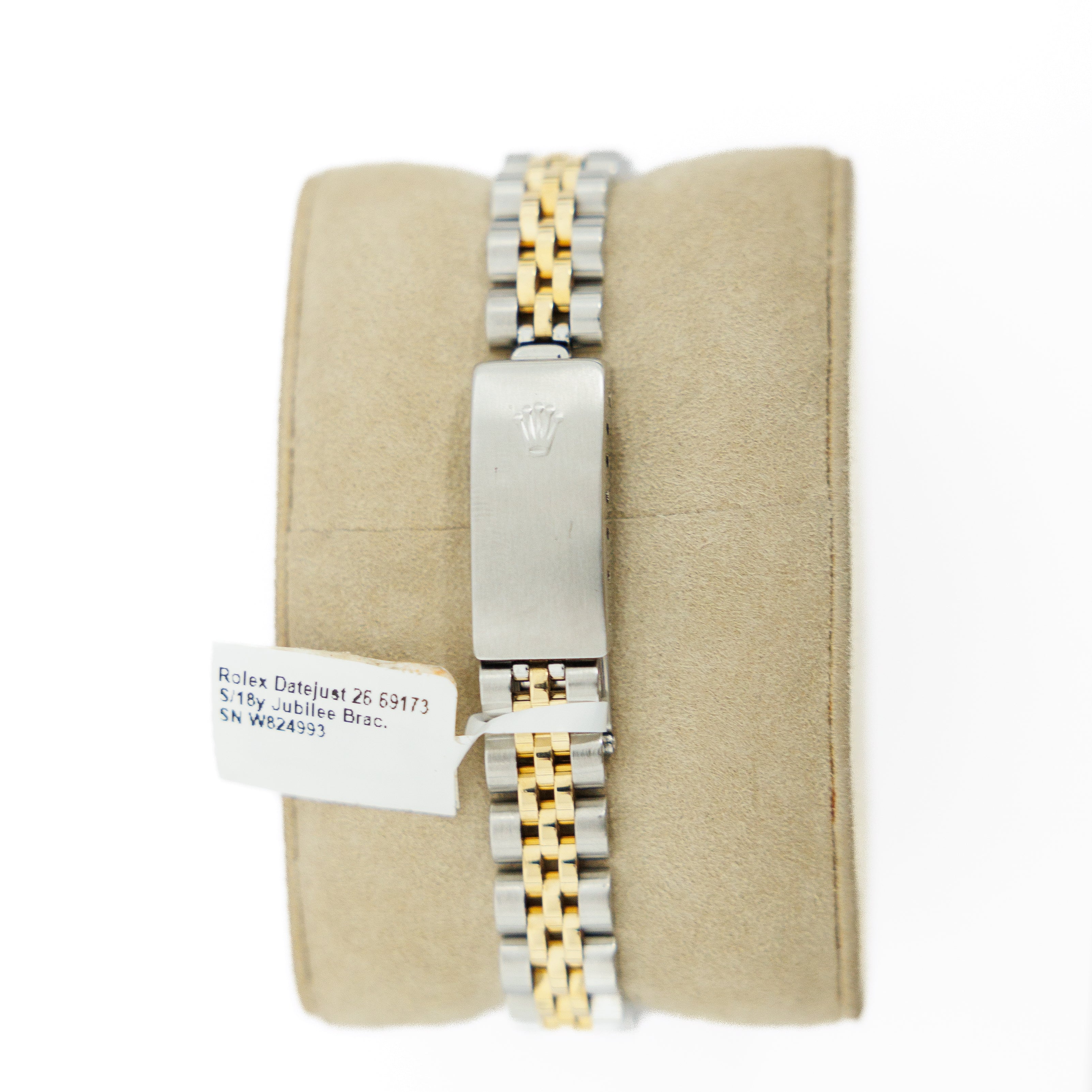 Rolex 26mm Date-Just Stainless Steel / 18KT Yellow Gold 69173
