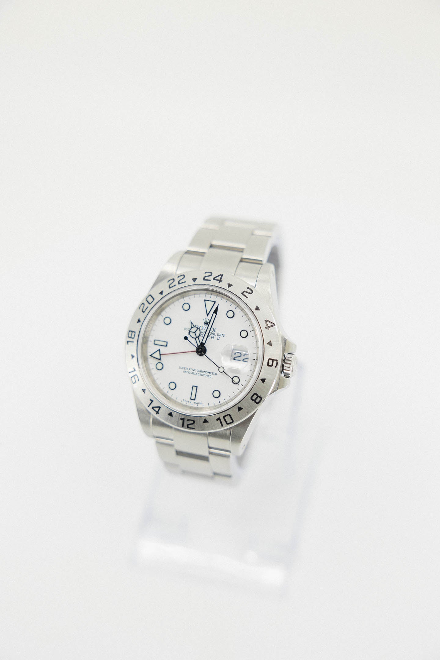 Rolex Explorer II Stainless Steel White Dial Ref 226570 W/ Card 2023