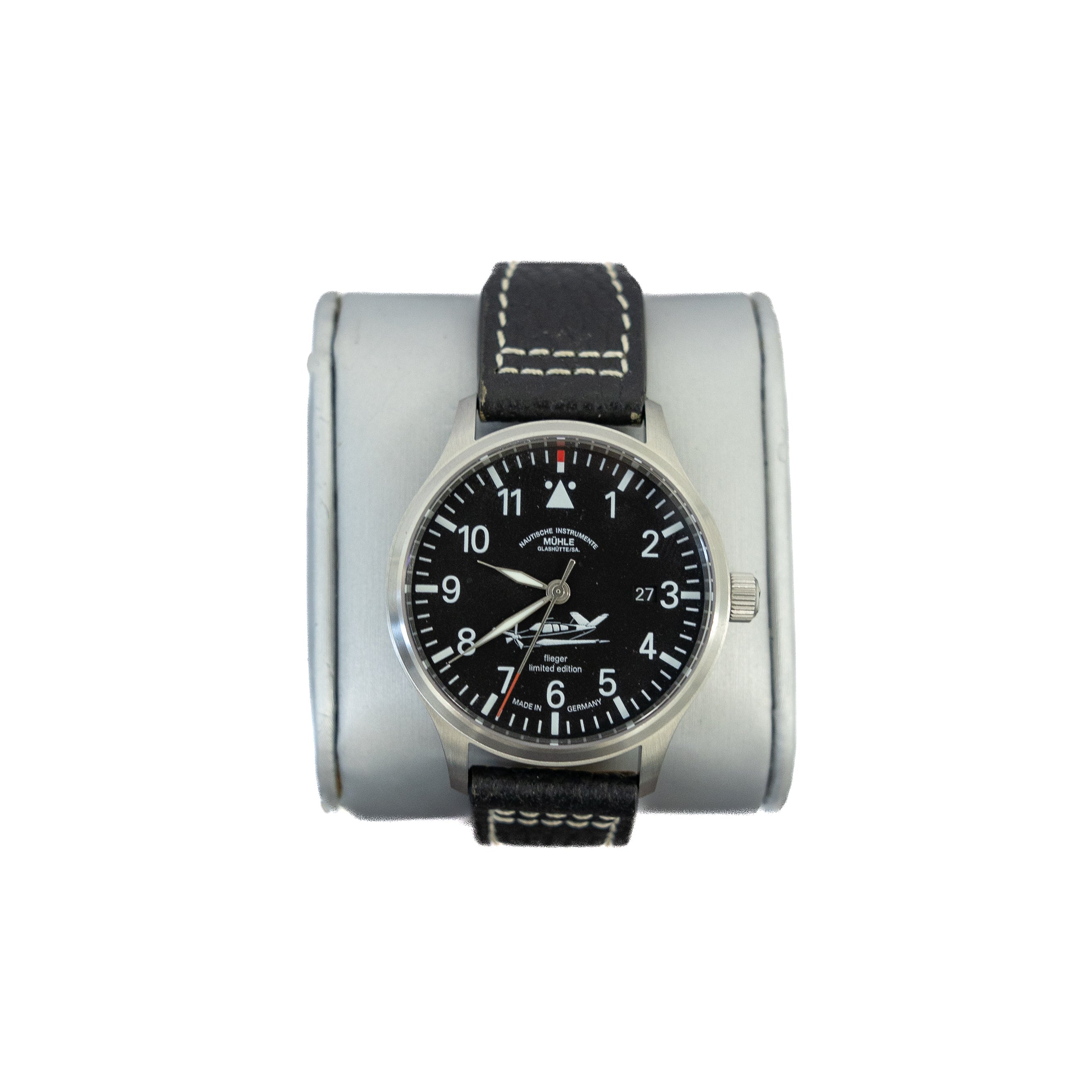 Mühle Glashütte Nautische Flieger Limited Edition Black Dial Automatic Watch