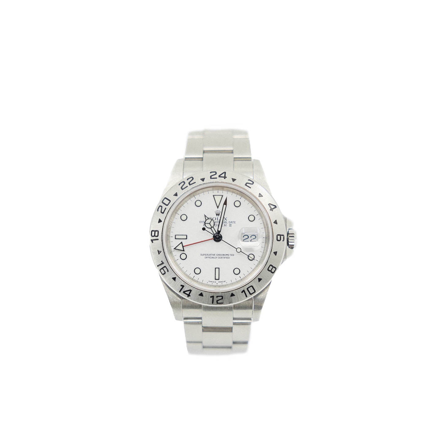 Rolex Explorer II Stainless Steel White Dial Ref 226570 W/ Card 2023
