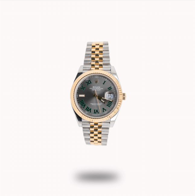 Rolex Datejust 126333 41mm Wimbledon Dial Stainless Steel & 18k Yellow Gold Jubilee