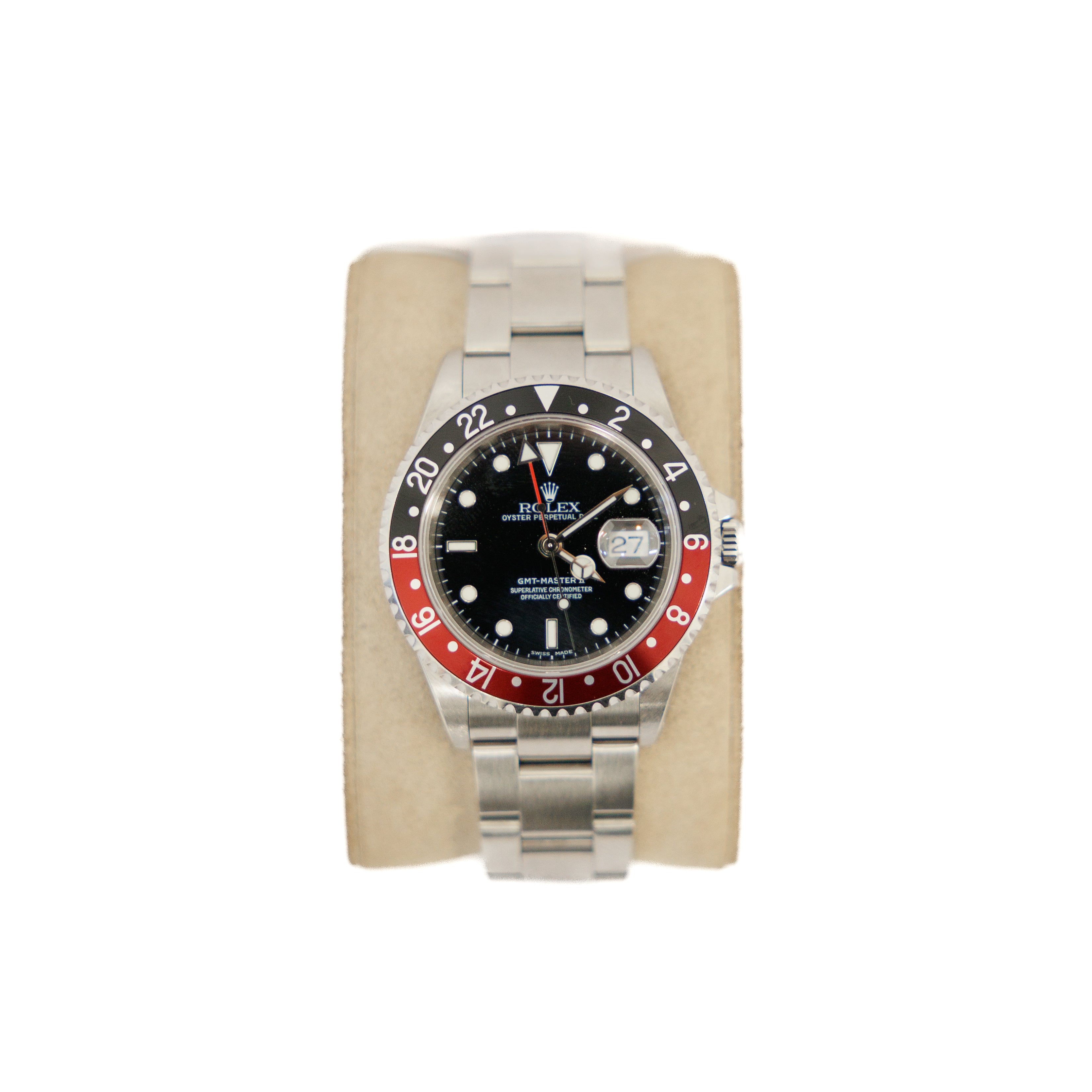 Rolex GMT Master II "Coke" Stainless Steel 16710 Complete Set 2003