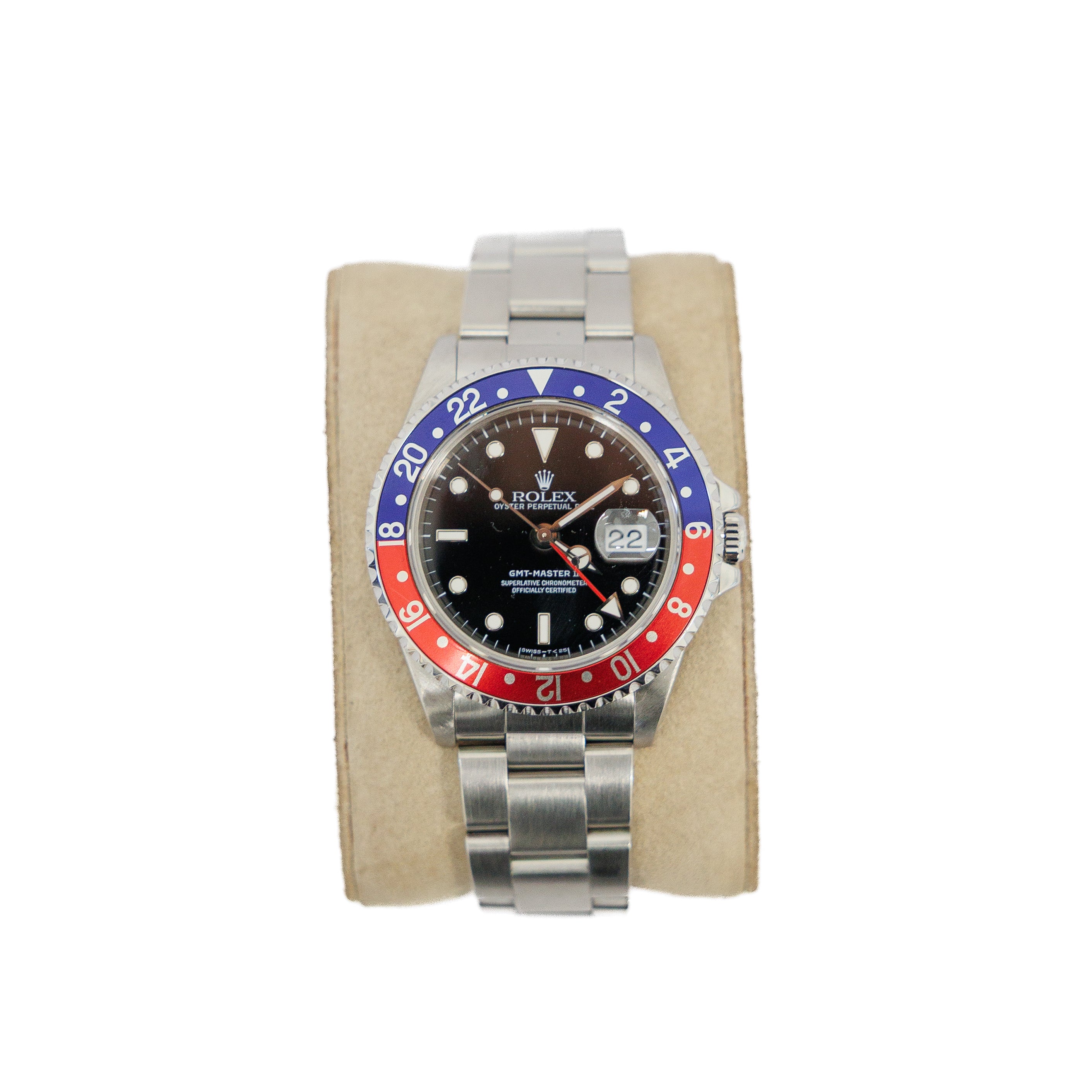 Rolex GMT-Master II 16710 Black Dial "Pepsi" 40MM Stainless Steel