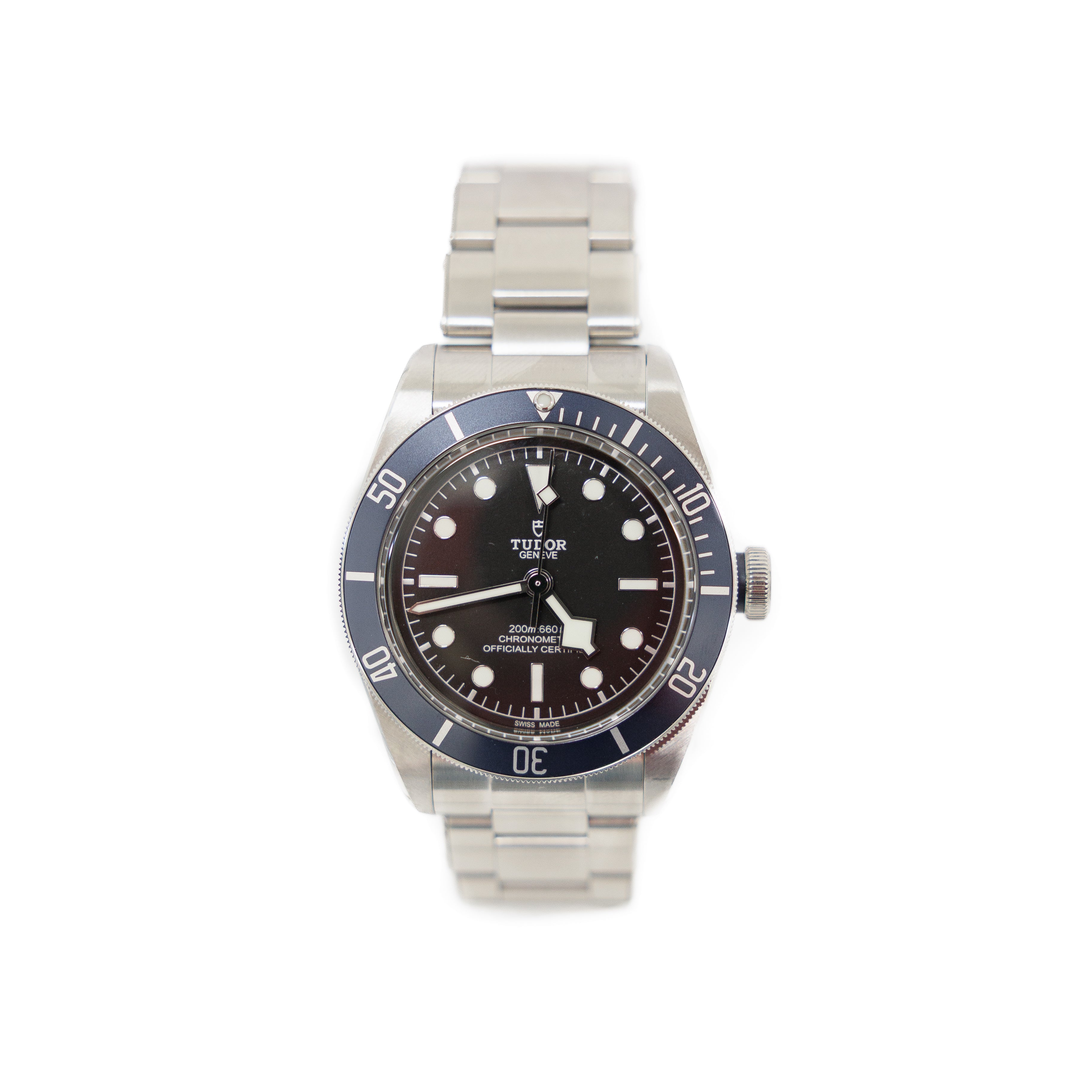 Tudor Black Bay Heritage 41mm Ref. 79230B Blue Bezel Steel Bracelet 2020 Box/Papers