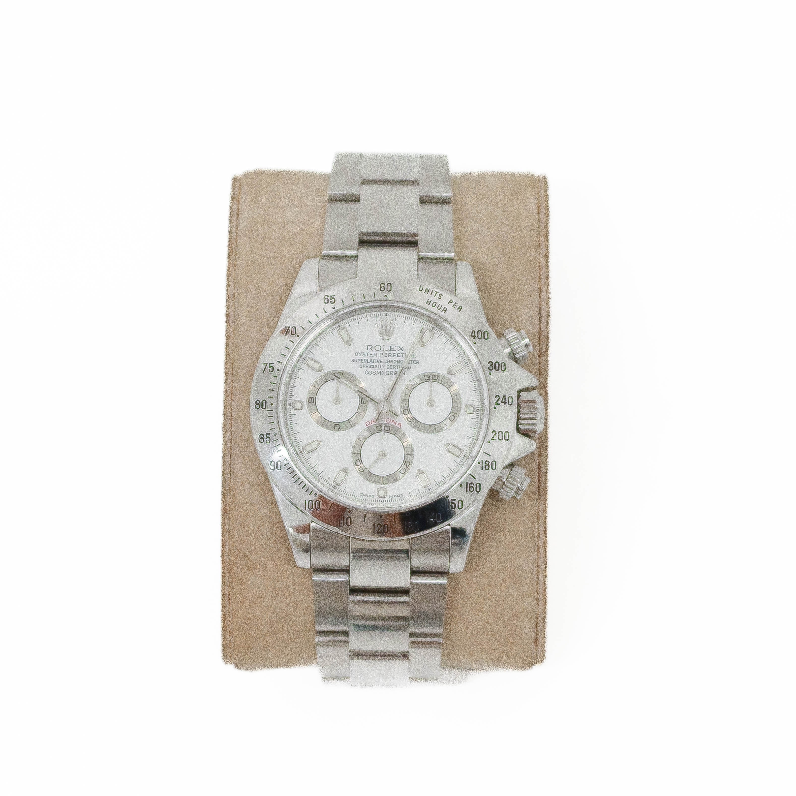 Rolex Cosmograph Daytona Chronograph White Dial