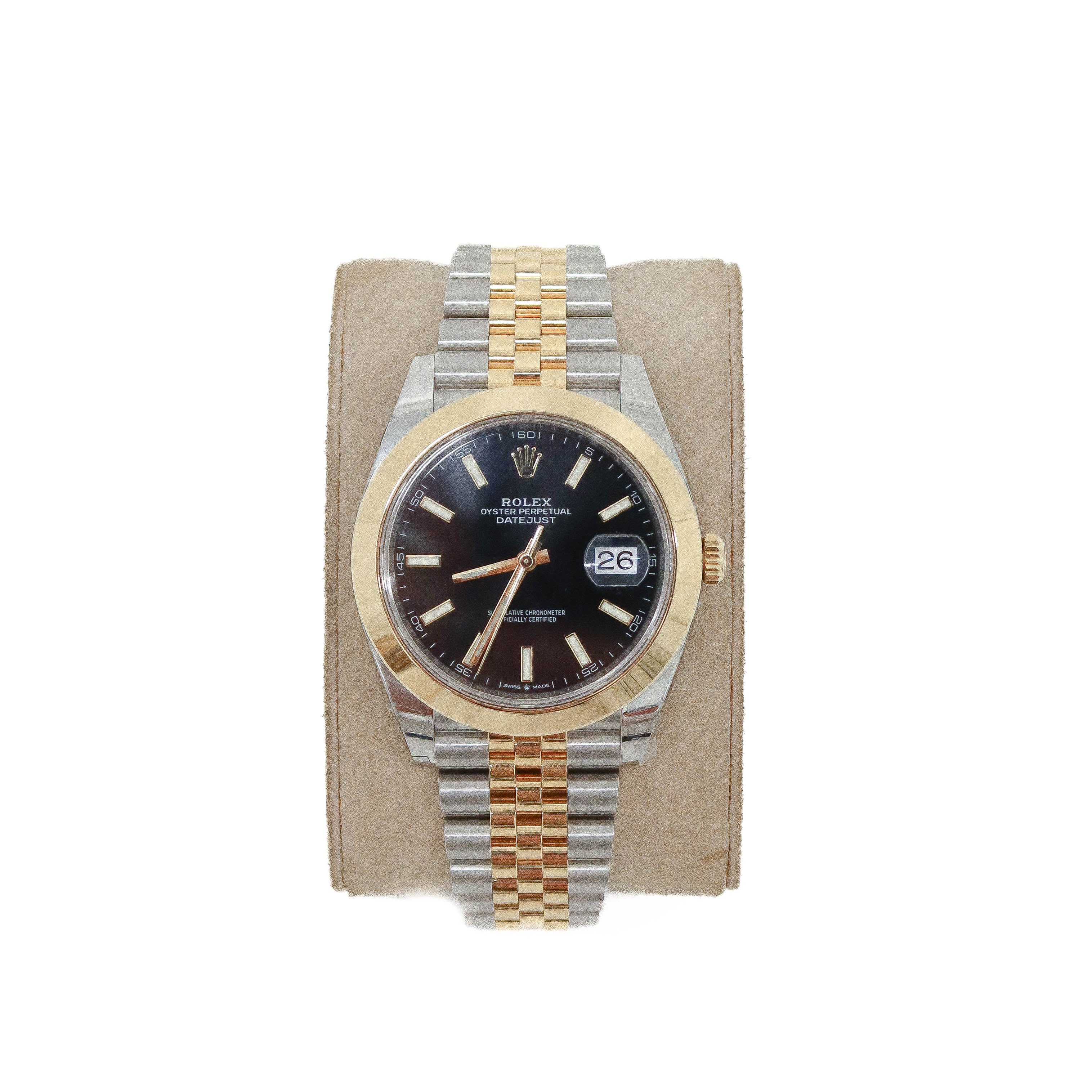 Rolex Datejust 41mm Two Tone - Black Dial