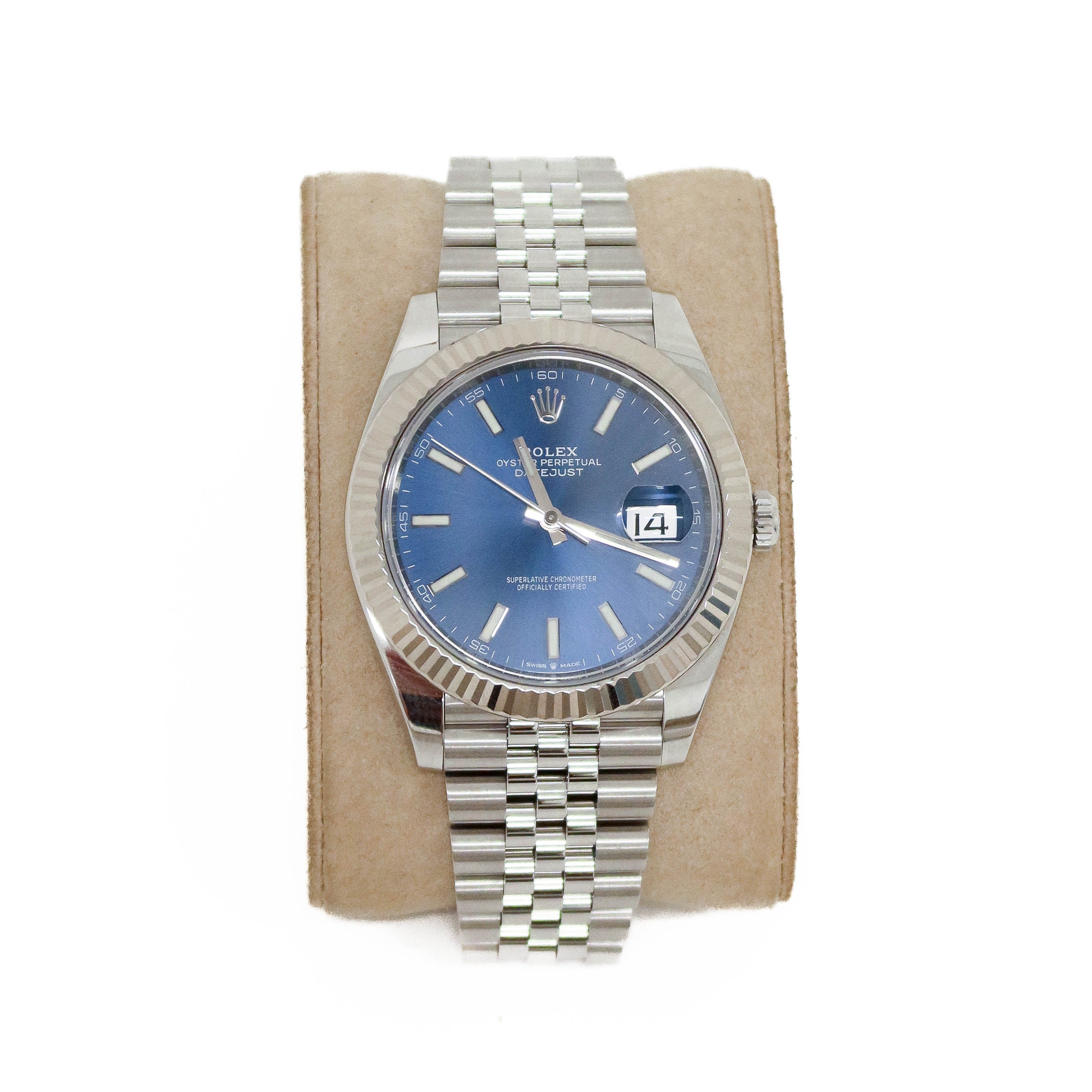 Rolex Datejust 41mm Stainless Steel Jubilee - Blue Dial