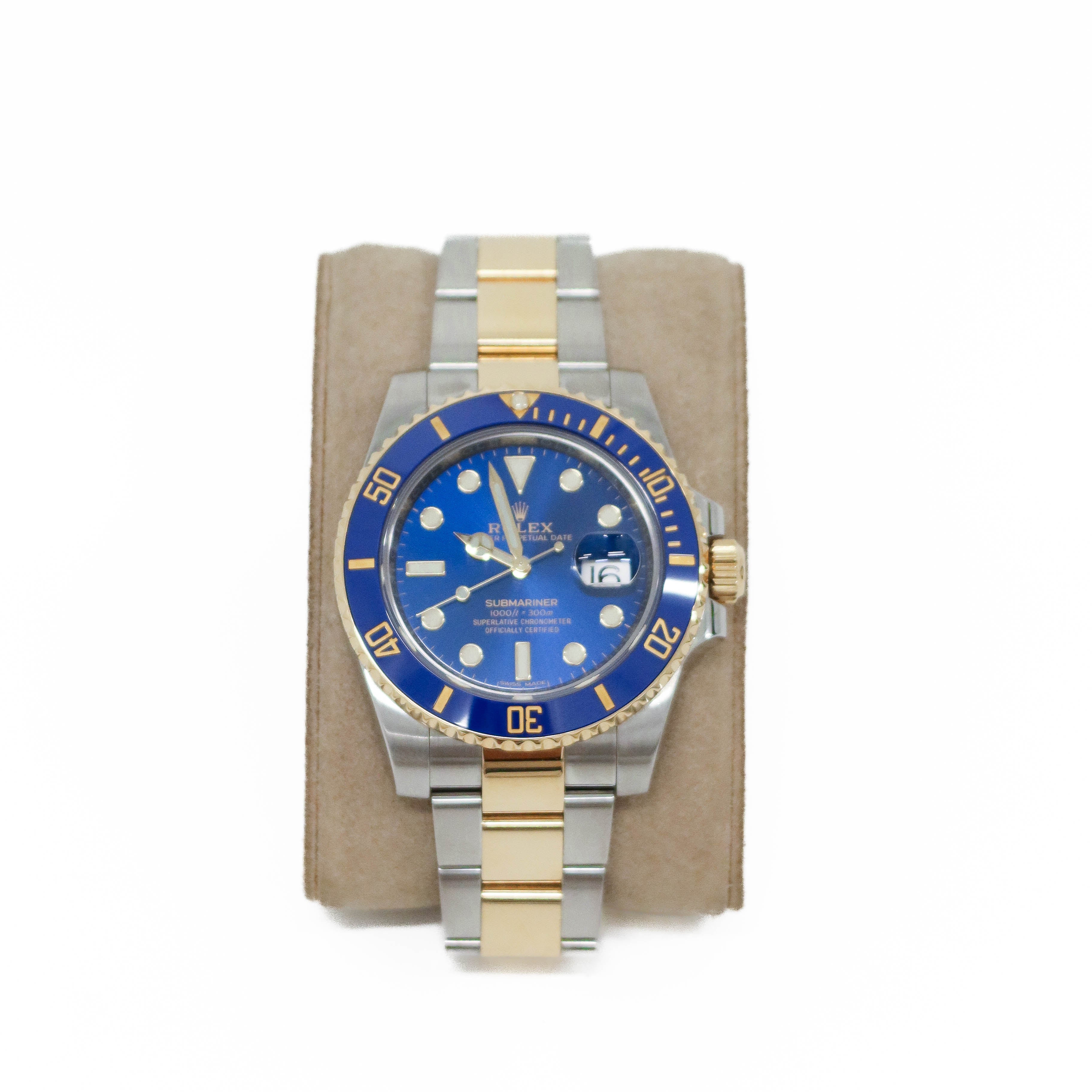 Rolex Ceramic Submariner 116613 Blue Bezel