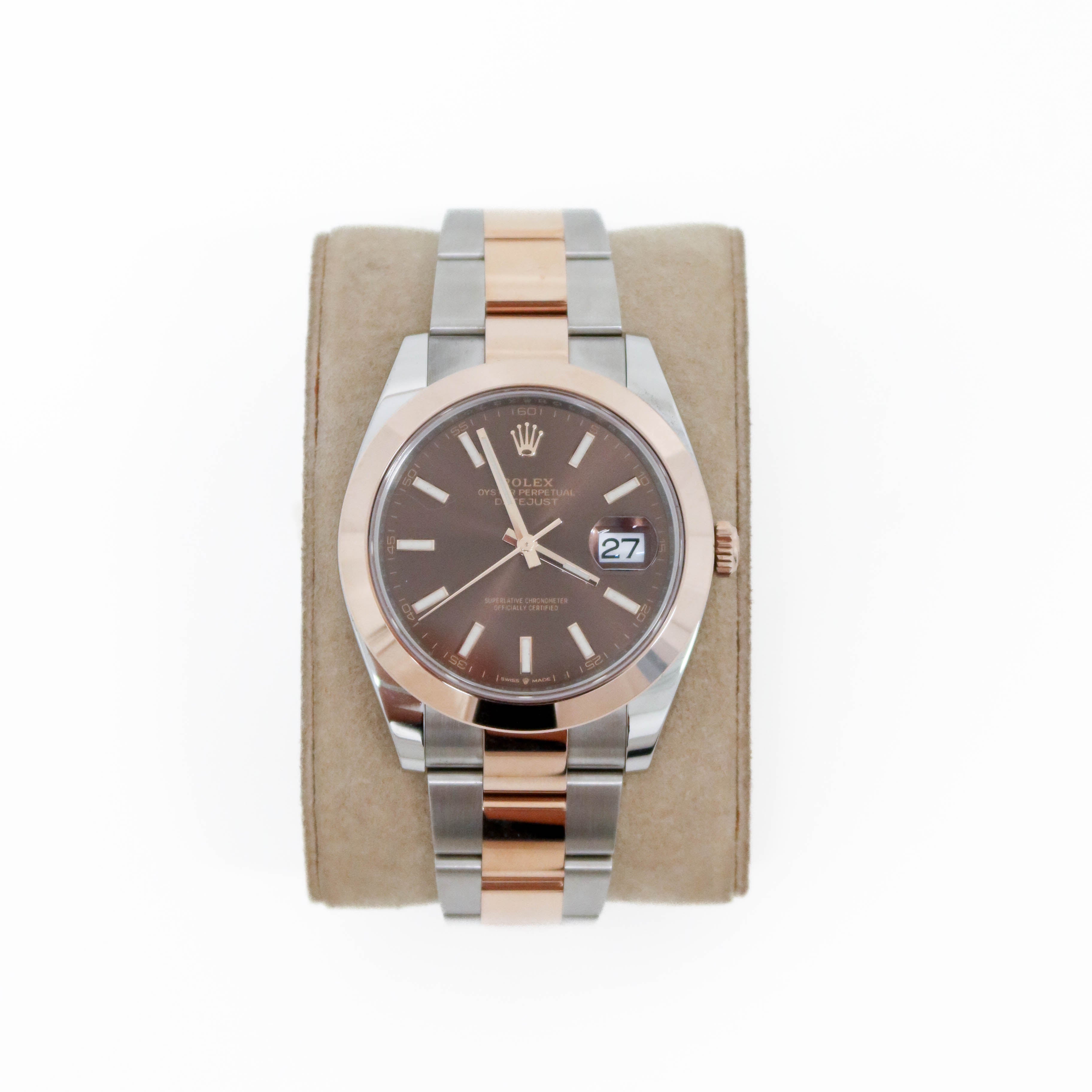 Rolex Stainless steel Rose gold Datejust